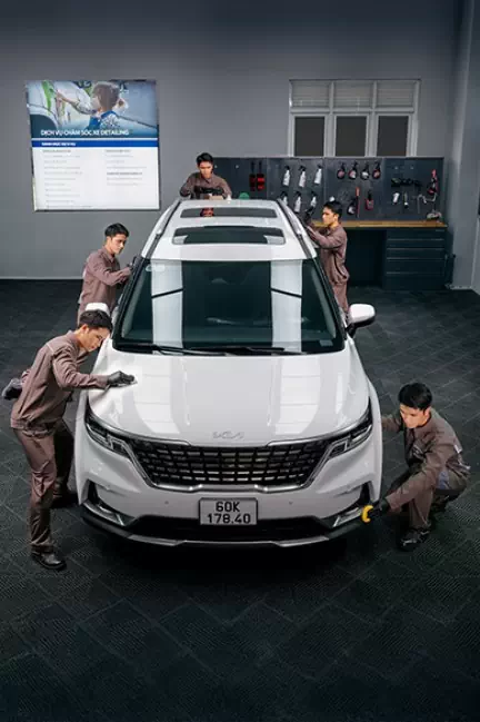 Chăm sóc xe Detailing KIA
