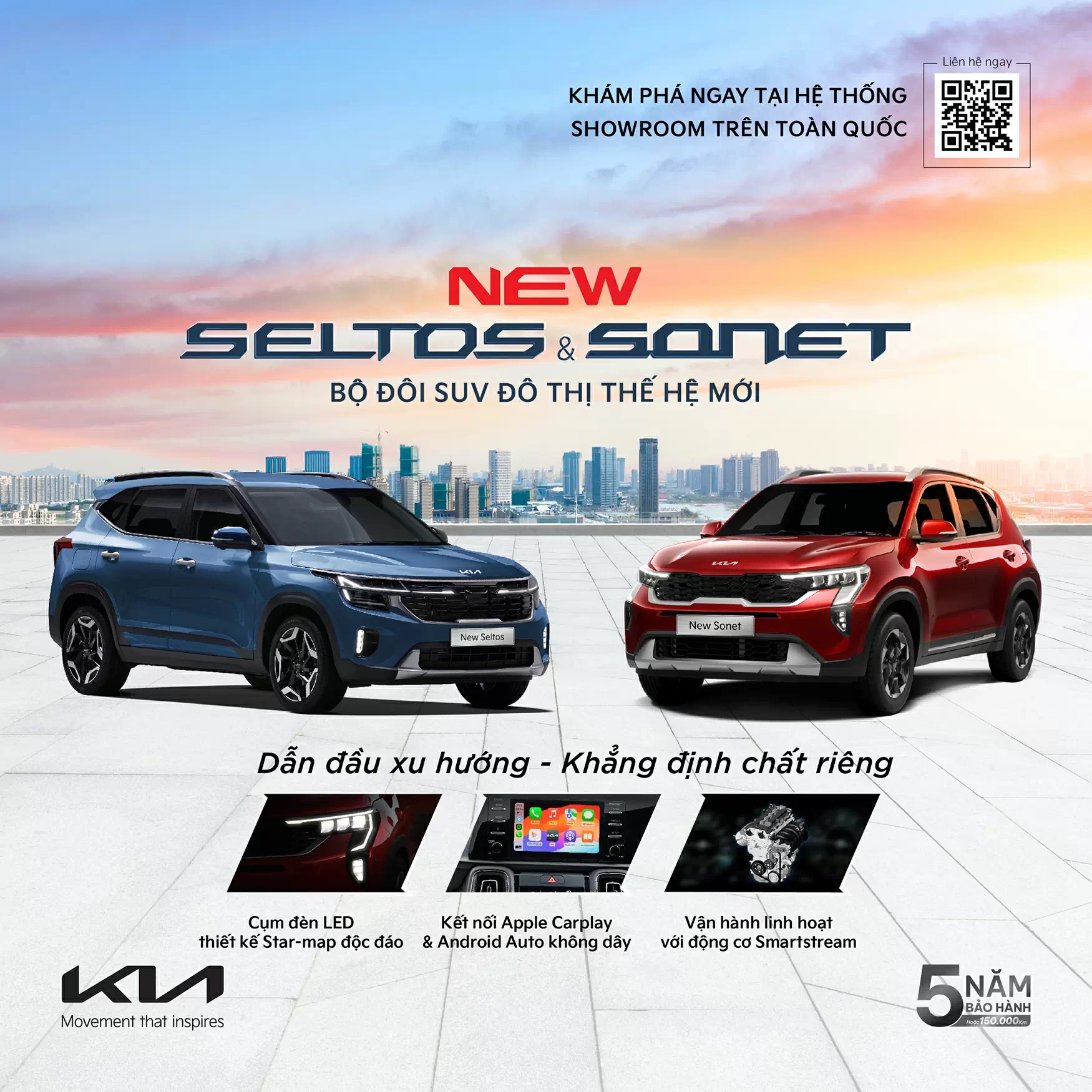 Bộ đôi SUV giá dưới 700 triệu đồng của Kia Việt Nam