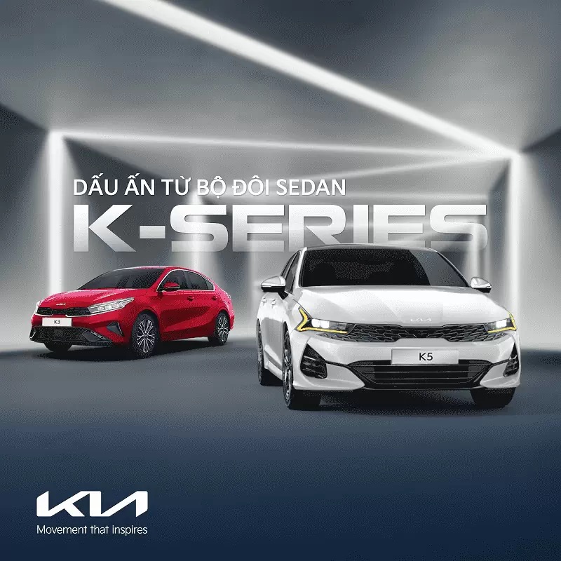 Kia khẳng định vị thế phân khúc sedan với bộ đôi K series: K3 - K5