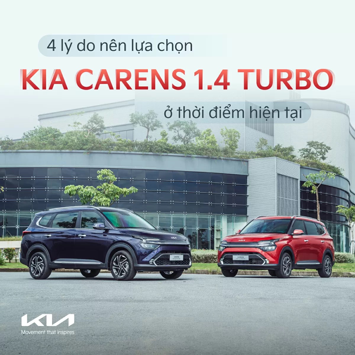 4 lý do nên lựa chọn Kia Carens 1.4 Turbo ở thời điểm hiện tại