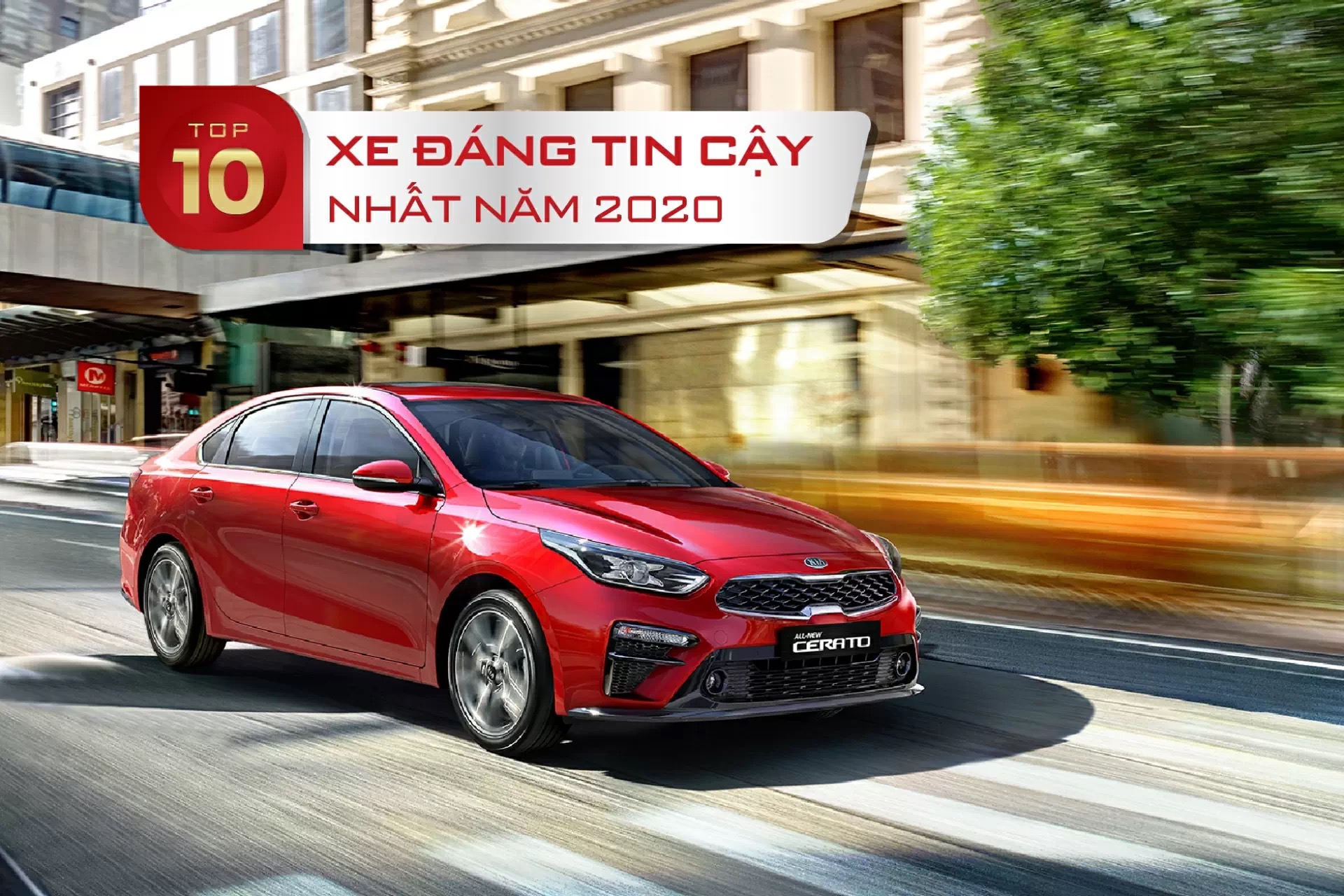 Kia Cerato vào Top 10 xe đáng tin cậy nhất