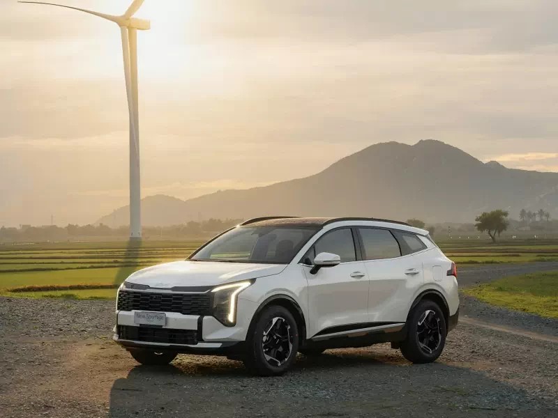 New Sportage Hybrid - Ngoai that - Thiet ke the thao hien dai