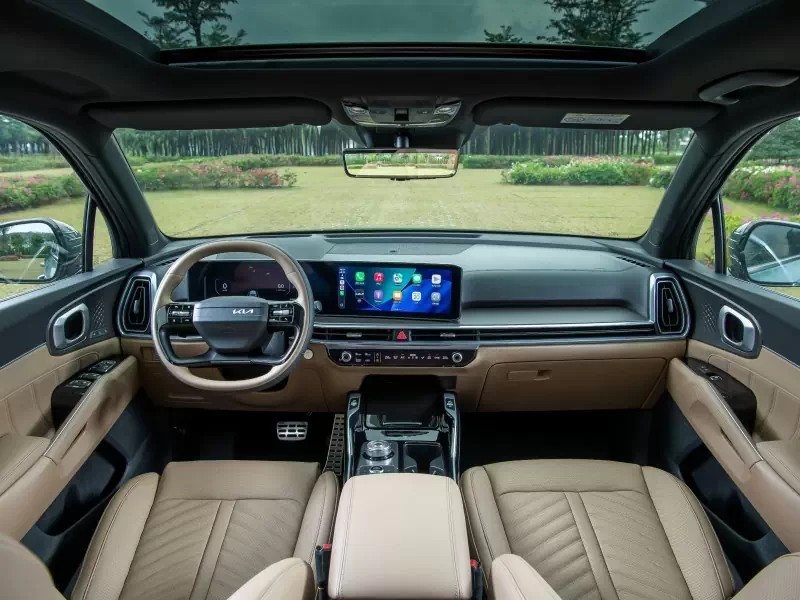 New Sorento Hybrid - Noi that - Khong gian tinh gian sang trong