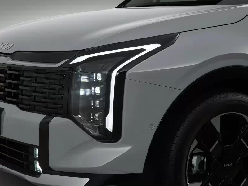 New Sportage - Ngoai that - Den pha LED Projector
