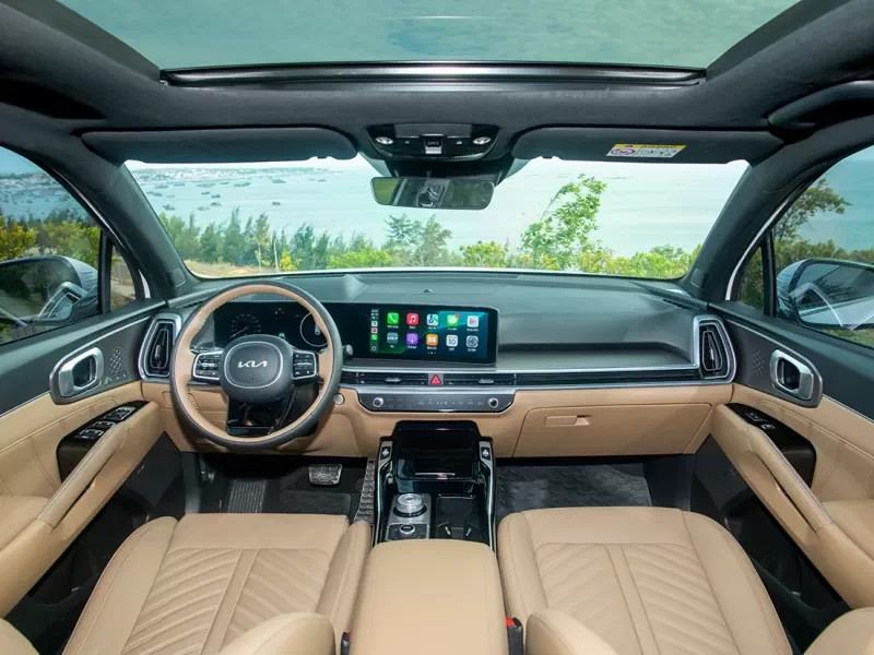 New Sorento - Noi that - Tong quan khoang lai