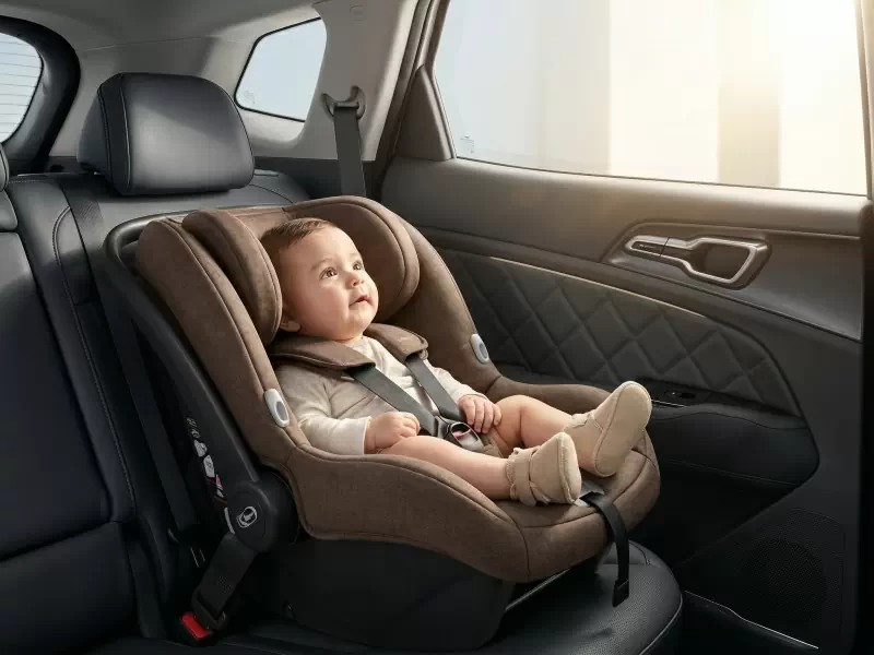 New Sportage Hybrid - Noi that - Khong gian ghe sau